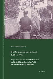 Buchcover: Die Donaueschinger Musikfeste